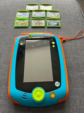 LeapFrog Explorer Learning Game Cartridges - Green (Lot of 8)